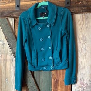Teal Double-Breasted Women's Hurley Sweatshirt